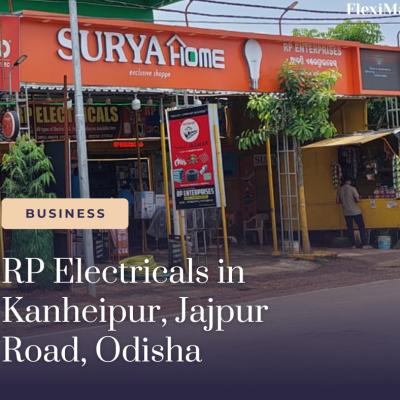 RP Electricals – Your Trusted Electrical & Home Appliances Store in Kanheipur, Jajpur Road, Odisha